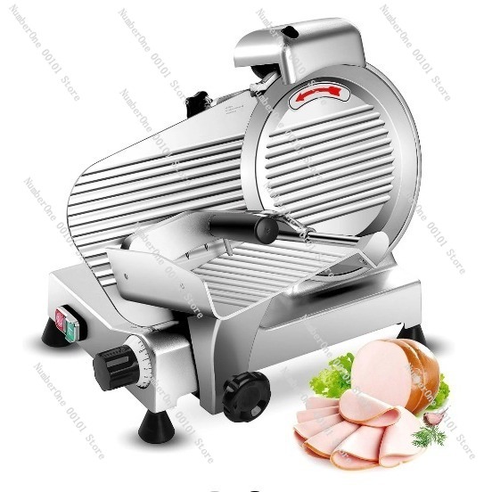 Commercial Meat Slicer 10 Inch - Affettatrice Semi-Automatica da 10 Pollici per