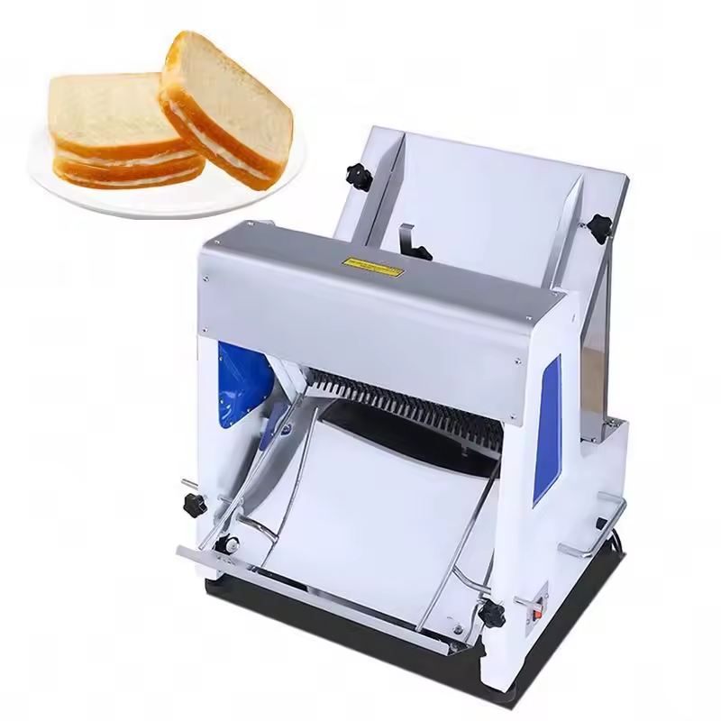 Commercial Bread Slicer Electric - Affettatrice Automatica Regolabile per Pane da