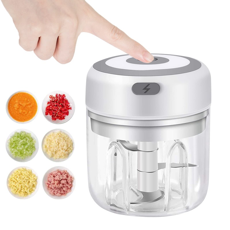 Meat Tenderizer Machine Electric - Tritatutto Elettrico per Aglio 250ML, Multifunzione
