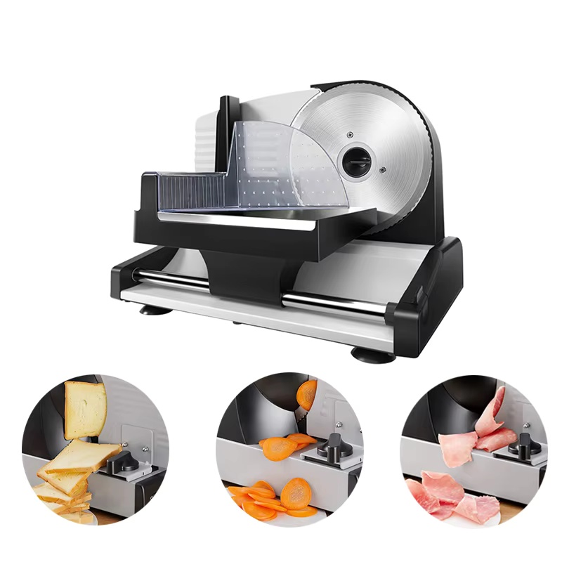 Commercial Bread Slicer Electric - Affettatrice Elettrica per Carne 200W 220V,