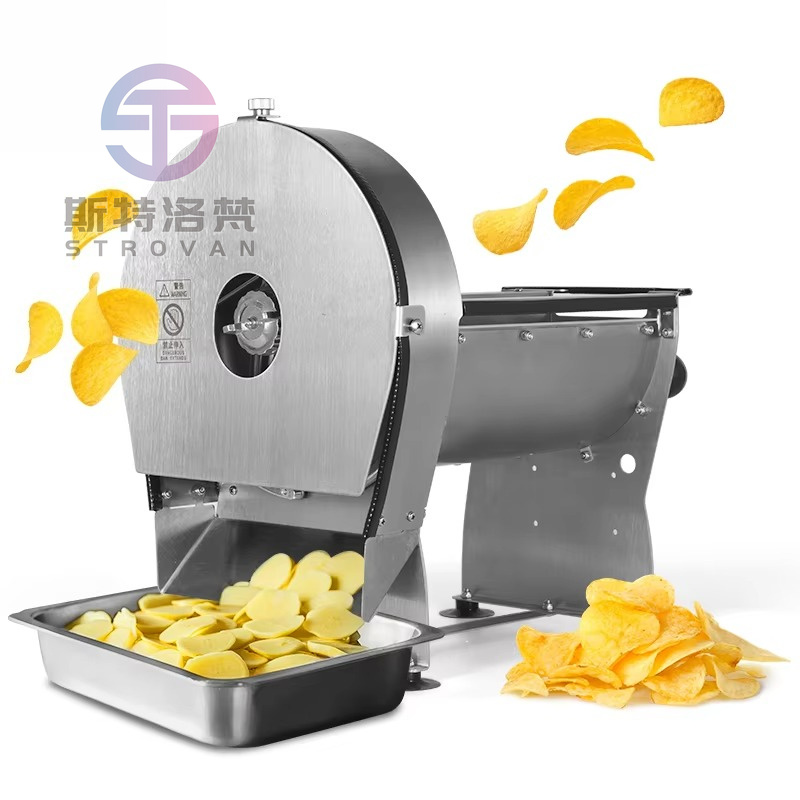 Food Slicer Machine Stainless - Affettatrice Elettrica Manuale Commerciale ad Alta