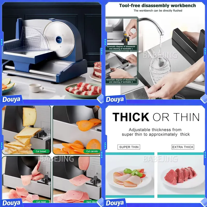 Commercial Bread Slicer Electric - Affettatrice Elettrica Commerciale da Banco con