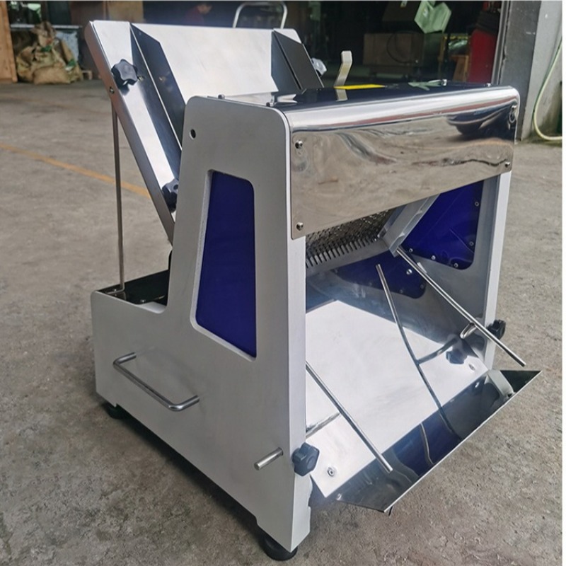 Commercial Bread Slicer Electric - Attrezzatura da Forno Completamente Automatica, Macchina