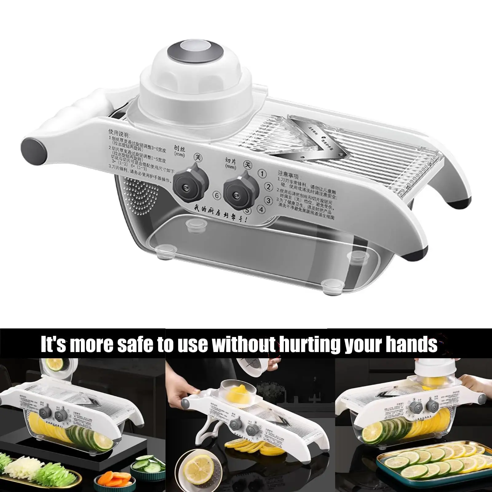 Affettatrice per limoni, tagli - Food Slicer Machine Stainless recensione e prezzo