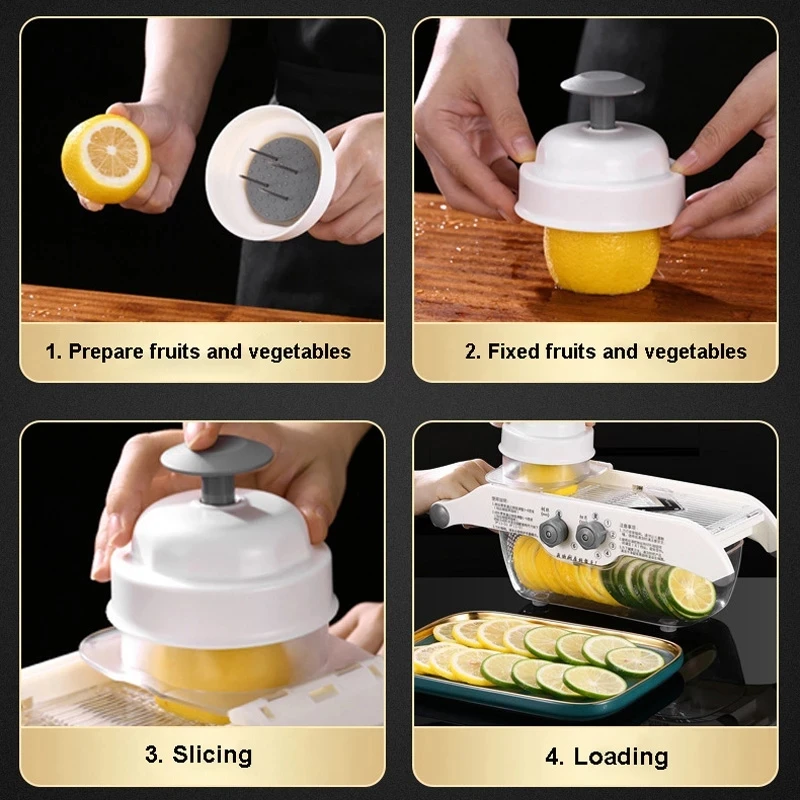 Affettatrice per limoni, tagli - Food Slicer Machine Stainless recensione e prezzo