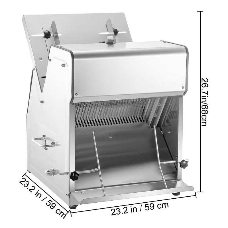 Affettatrice per pane tostato  - Commercial Bread Slicer Electric recensione e prezzo