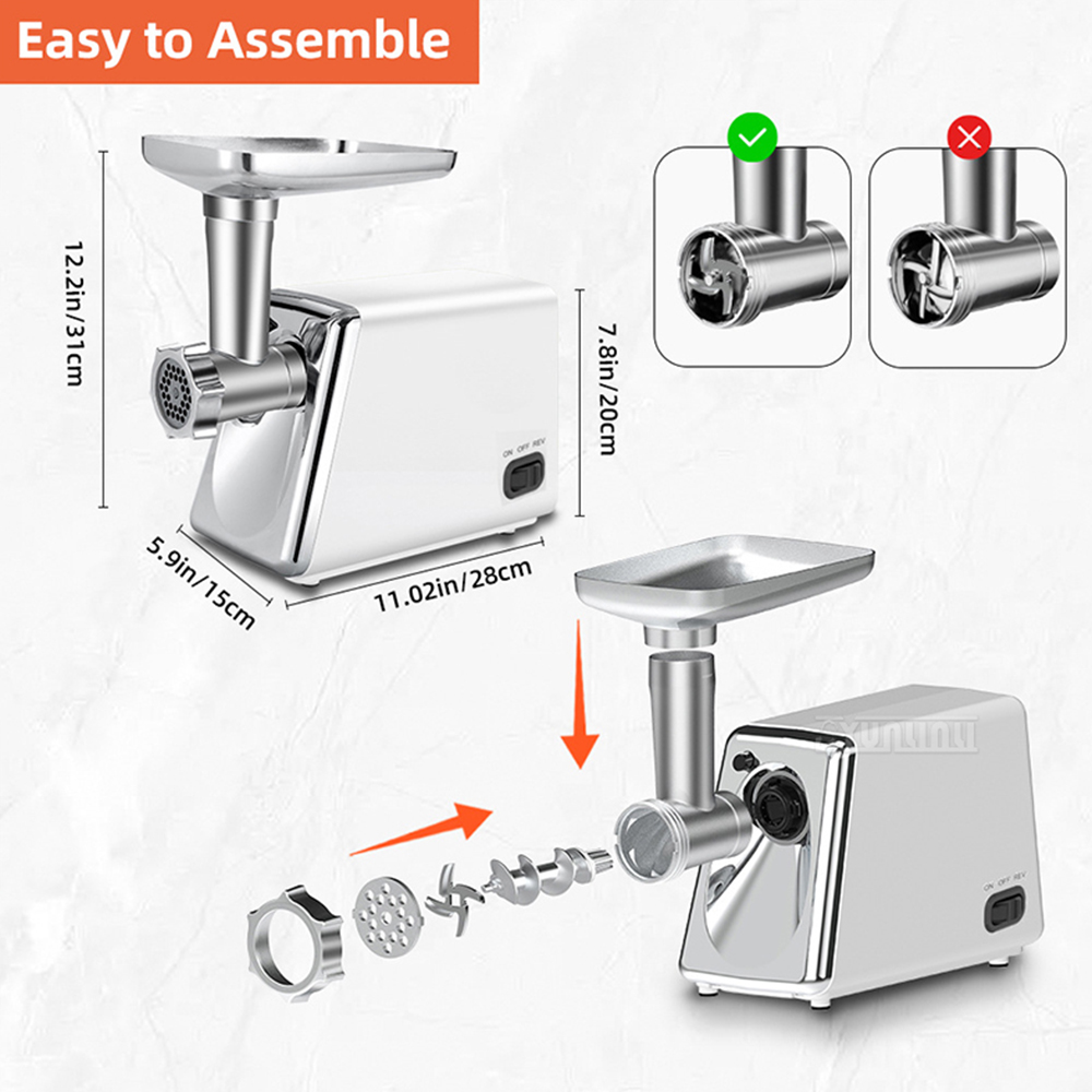 Tritacarne elettrico per salsi - Meat Slicer Machine 300W recensione e prezzo