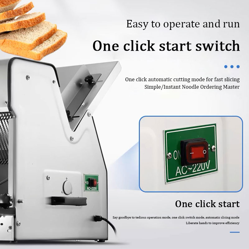 Affettatrice per pane tostato  - Commercial Bread Slicer Electric recensione e prezzo