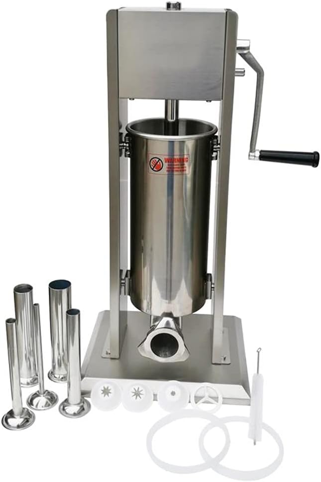 Insaccatrice verticale in acci - Sausage Stuffer Vertical 5L recensione e prezzo