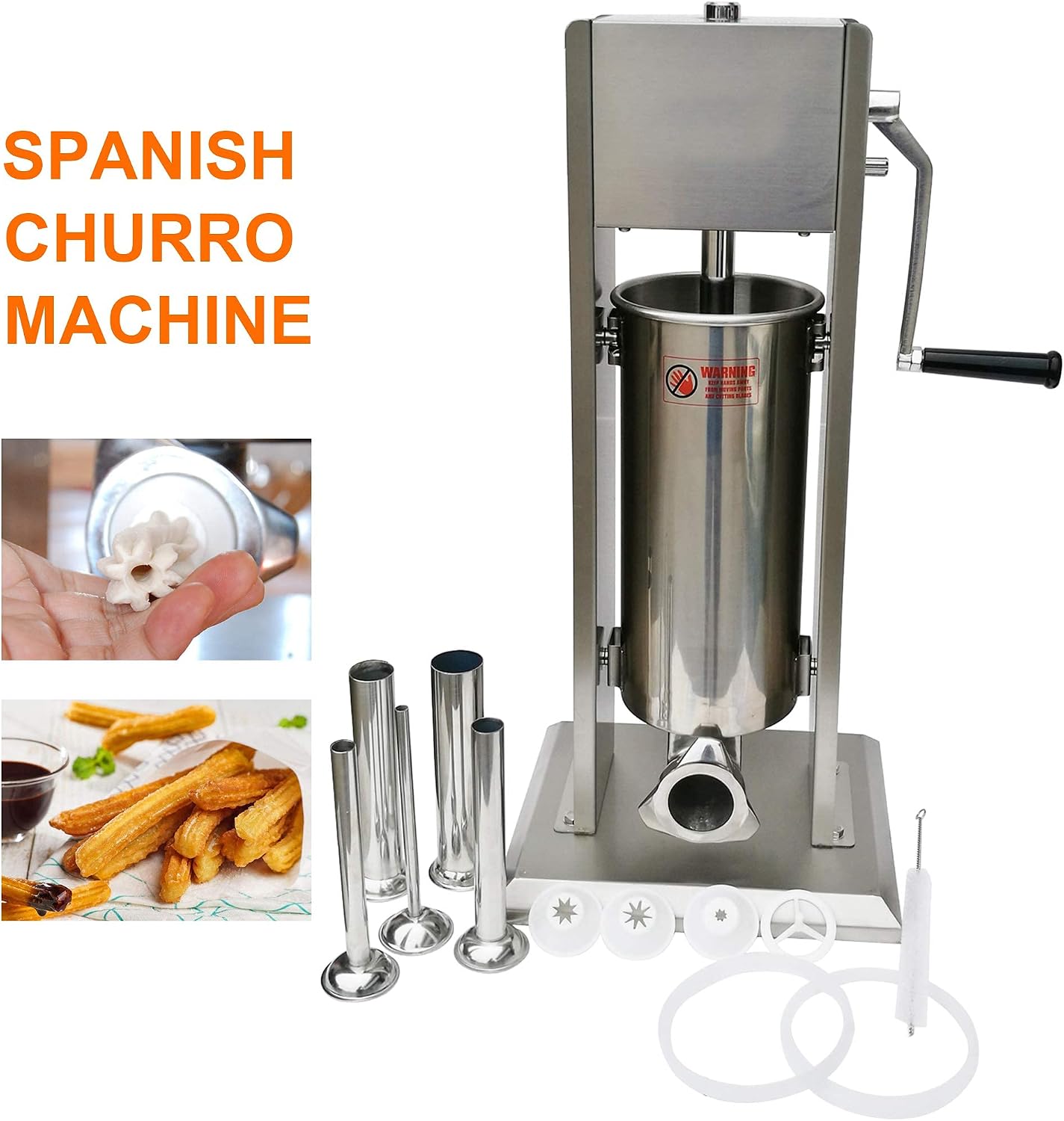 Insaccatrice verticale in acci - Sausage Stuffer Vertical 5L recensione e prezzo