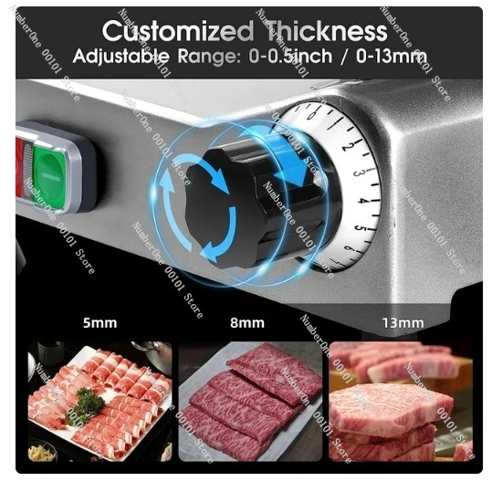 Affettatrice Semi-Automatica d - Commercial Meat Slicer 10 Inch recensione e prezzo