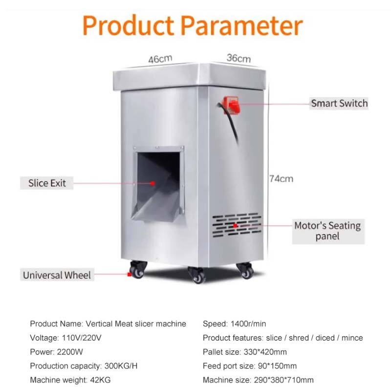 Macchina per Tagliare la Carne - Food Slicer Machine Stainless recensione e prezzo