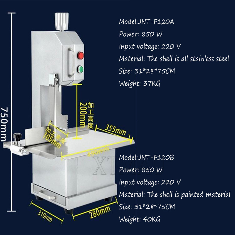 Macchina Elettrica per Tagliar - Bone Saw Machine Commercial Electric recensione e prezzo