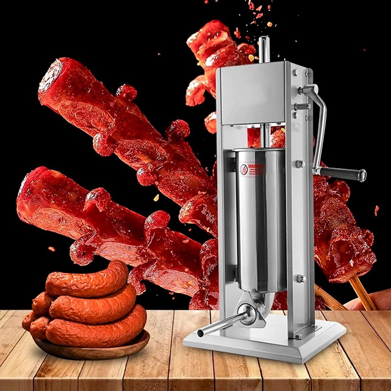 Riempitrice manuale per salsic - Sausage Stuffer Vertical 5L recensione e prezzo