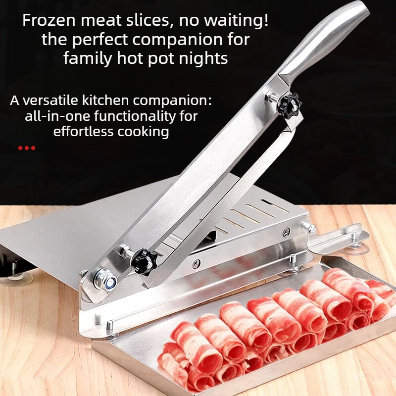 Affettatrici manuali in acciai - Frozen Meat Slicer Manual recensione e prezzo