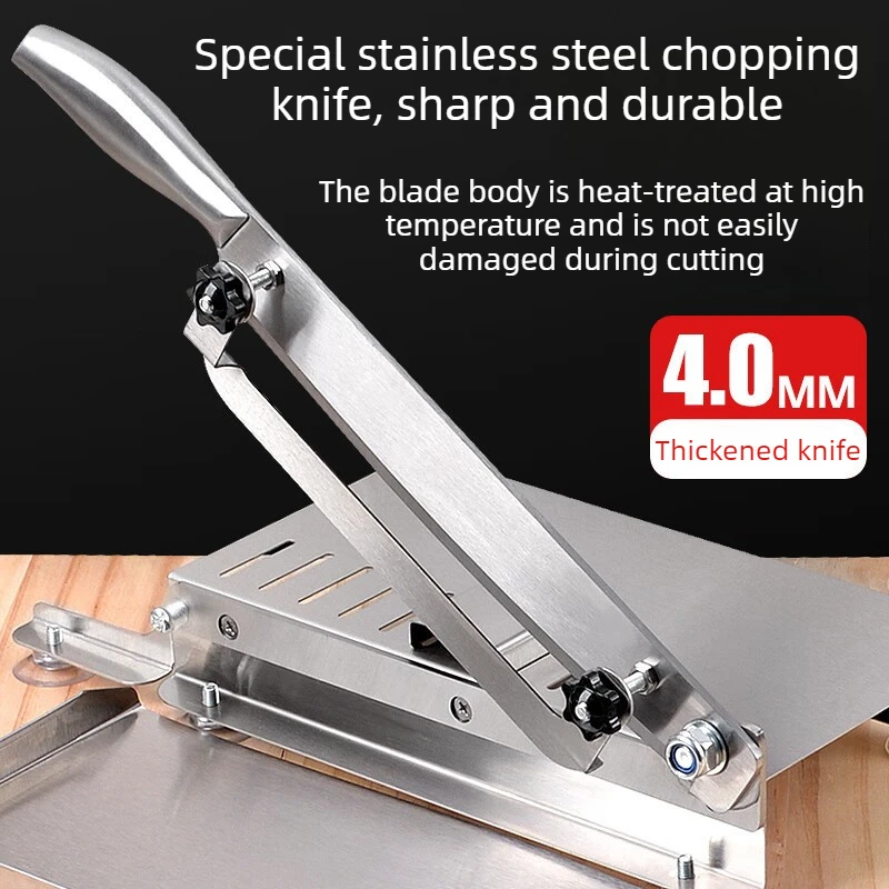Affettatrici manuali in acciai - Frozen Meat Slicer Manual recensione e prezzo