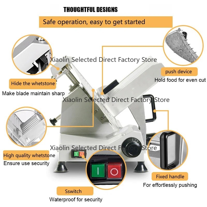 Affettatrice Elettrica da 10 P - Commercial Meat Slicer 10 Inch recensione e prezzo