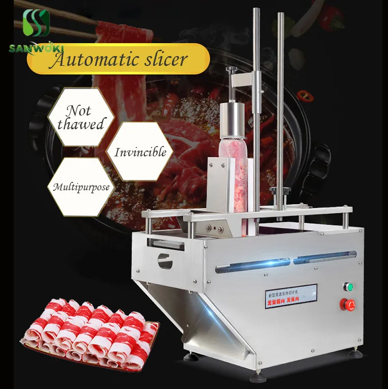 Affettatrice per carne congela - Food Slicer Machine Stainless recensione e prezzo