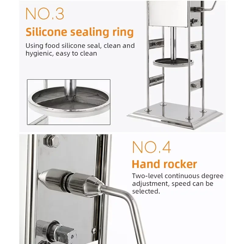 Insaccatrice Manuale Verticale - Sausage Stuffer Vertical 5L recensione e prezzo